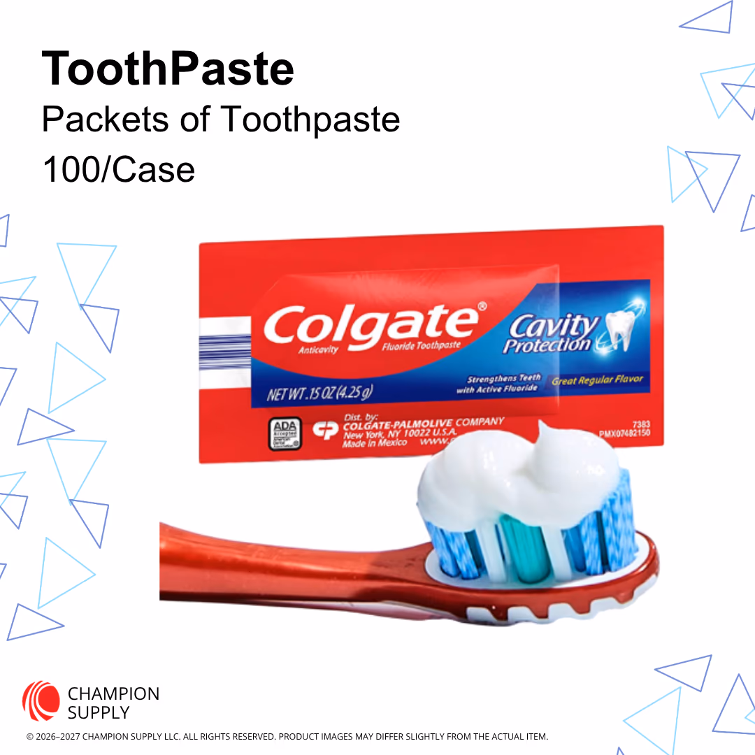Tooth Paste Packet, Case of 100